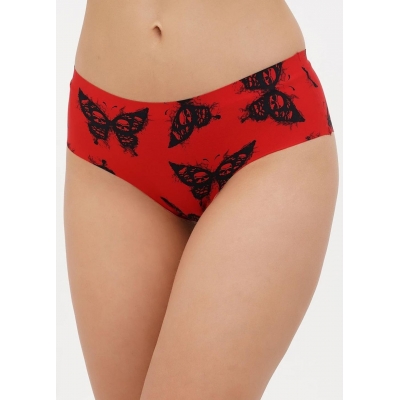 Жіночі безшовні сліпи червоного кольору