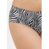 Бесшовные женские слипы принт Зебра