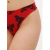Жіночі трусики бразиліани червоний колір