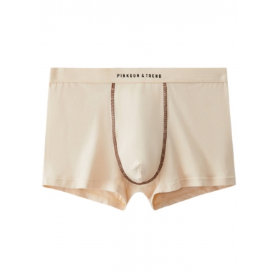 Чоловічі труси боксери бавовняні, бежеві - Сахара