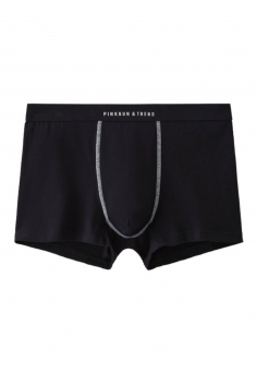 Чоловічі труси боксери бавовняні, чорні - Онікс