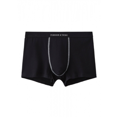 Чоловічі труси боксери бавовняні, чорні - Онікс