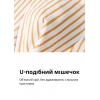 Чоловічі труси боксери у смужку - Зебра Амбер (жовті)