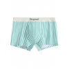 Чоловічі труси боксери у смужку - Зебра Смарагд (зелені)