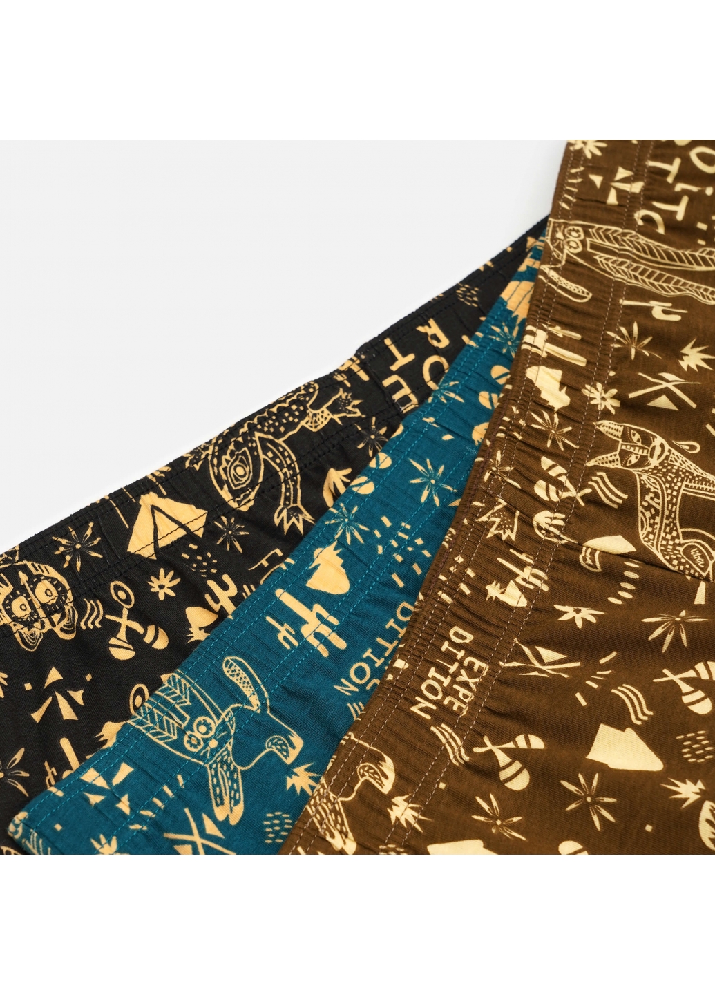 Набор мужских семейных трусов — Форест 3 (3 цвета)