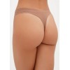 Набір жіночих безшовних трусиків стрінги з середньою посадкою 3шт