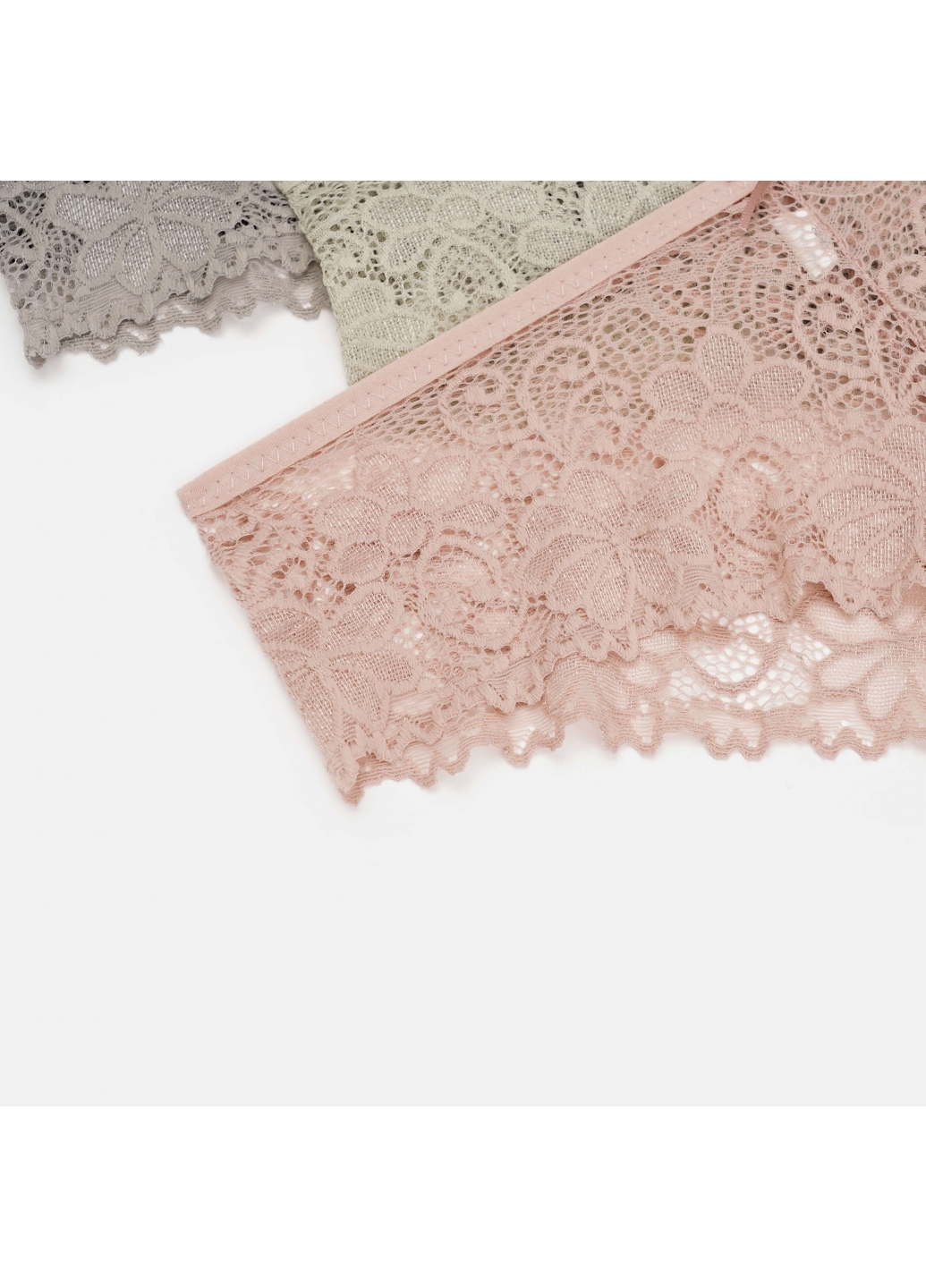 Комплект (4шт.) жіночі труси сліпи мереживні