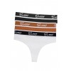 Набор трусиков стринги в рубчик 3шт