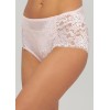 Комплект 1 (3шт.) Жіночі мереживні трусики висока посадка