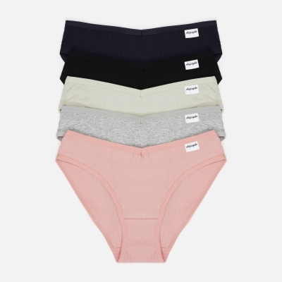 Комплект (5шт.) Жіночі бавовняні труси сліпи