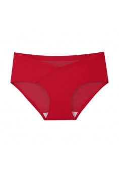 Жіночі трусики Aofeiqike середня посадка Червоний