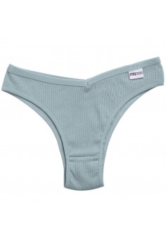 Женские трусики слипы Finetoo с низкой талией Голубой