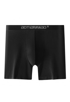Мужские трусы AO Underwear боксеры длинные черный