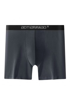 Мужские трусы AO Underwear боксеры длинные серый