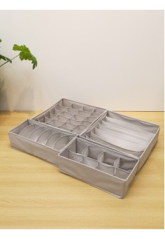 Набор (4шт.) органайзер для белья (32X32X10/32X16X10)