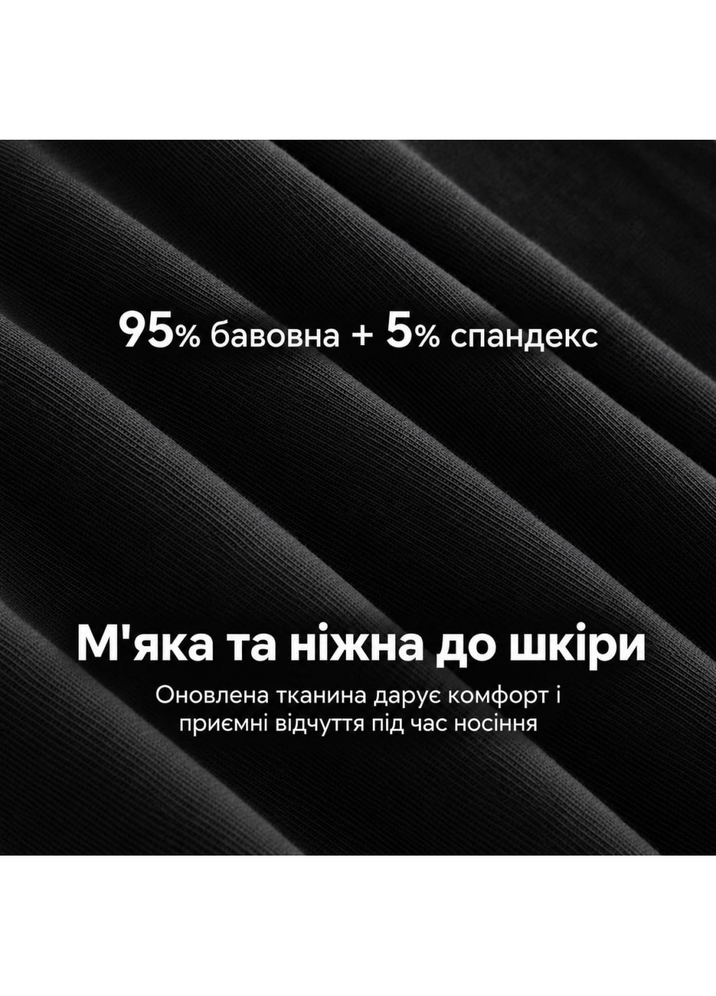 Набір чоловічих трусів-боксерів з бавовни, 3 шт.: чорні, блакитні, сірі - K3328