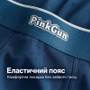 Чоловічі труси-боксери з бавовни, блакитні -  3328