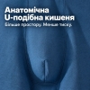 Чоловічі труси-боксери з бавовни, блакитні -  3328