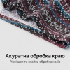 Набір чоловічих сімейних трусів з бавовни з візерунком, 4 шт.: сіро-помаранчеві, сині, зелені, кавові - K3332