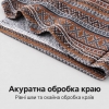 Чоловічі cімейні труси з бавовни з візерунком, сіро-помаранчеві - 3332