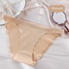 Жіночі трусики бразиліана бежевого кольору