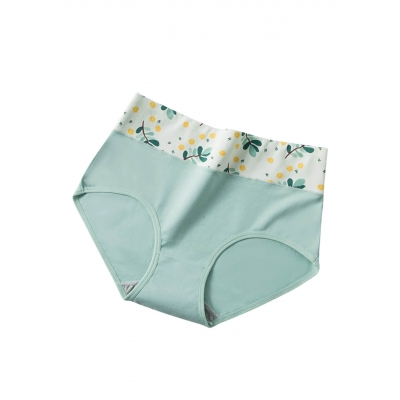 Женские хлопковые трусики с принтом Маленький лимон