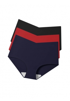 Набір жіночих трусиків Ice Silk (3 шт.) Контрастні відтінки