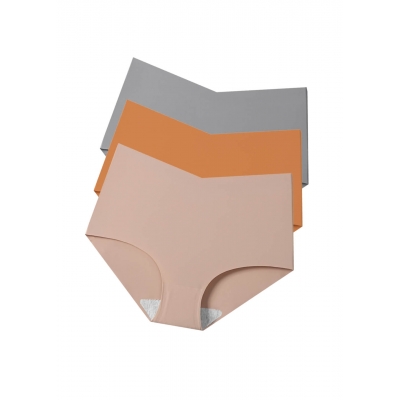 Набір жіночих трусиків Ice Silk (3 шт.) Натуральна палітра