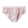 Жіночі трусики сліпи мереживне оздоблення рожевий