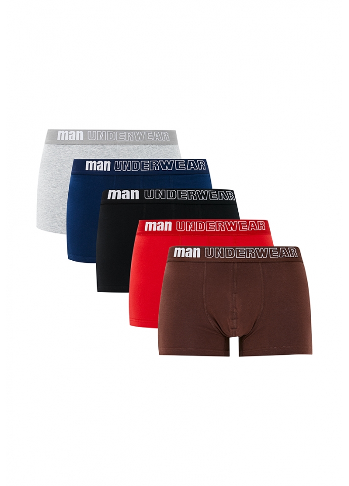 Чоловічі труси (5 шт.) Ncotstu Man Underwear – Бавовна