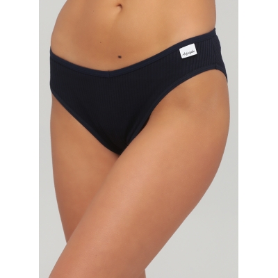 Женские хлопковые слипы синий