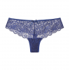 Трусики стринги кружево Синий