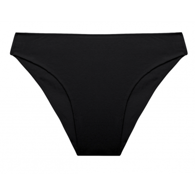 Трусики базові однотонні бавовна чорна