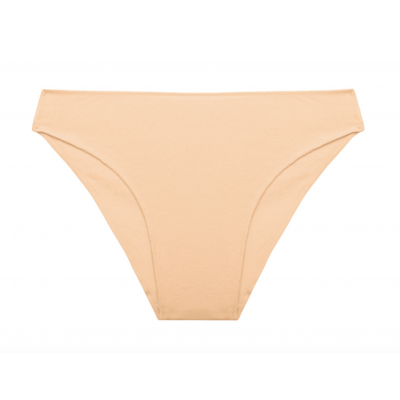Трусики базові однотонні бавовна бежева